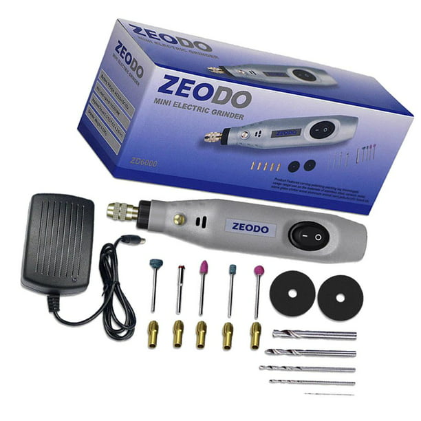 Mini Electric Grinder Set Handle Electric Drill Grinding Engraving Pen #1 
